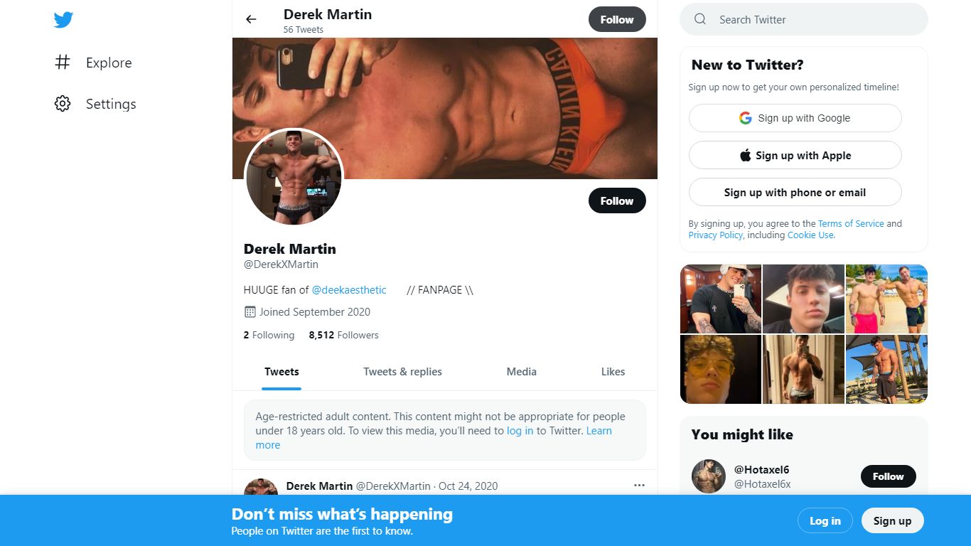 Derek Martin (@DerekXMartin) / Twitter
